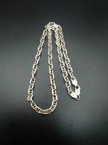 로로 마리나 체인 굵은 6mm 50cm 30g SILVER925 목걸이