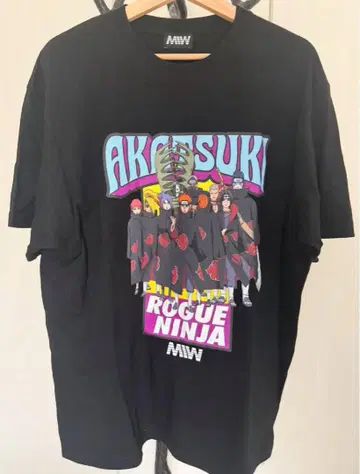 NARUTO MIW 아카츠키 셔츠 XL