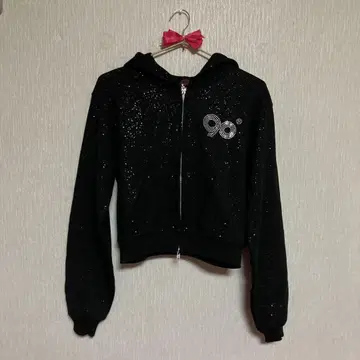 9090 girl glitter 후드티 Ssize