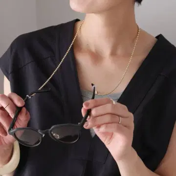 RELUME 볼 체인 스트랩 목걸이