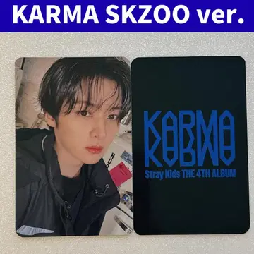 익명 스키즈 KARMA SKZOO 예약 특전 트레이딩 카드 리노 I108