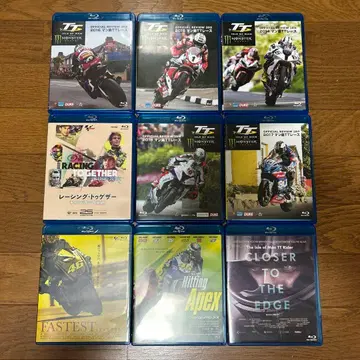 바이크 레이스 맨섬 TT motoGP Blu-ray 9장 세트