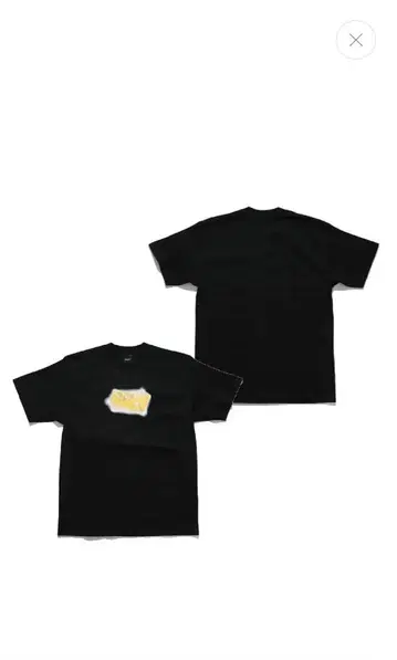 HUF 남성용 TS01943 BLACK XL