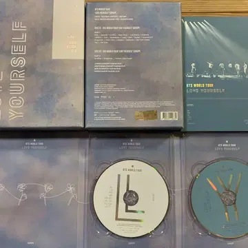 BTS WORLD TOUR LOVE YOURSELF DVD