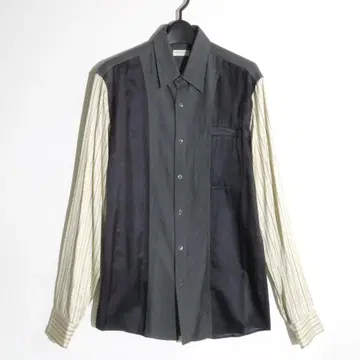 16 AW DRIES VAN NOTEN 도킹 셔츠 46 이소재