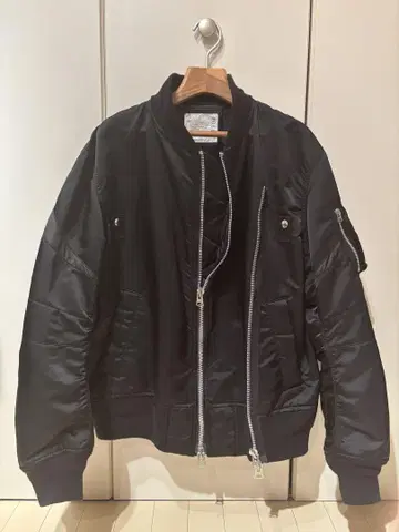 sacai 아야노 고 착용 봄버 자켓 사이즈 2 MA-1
