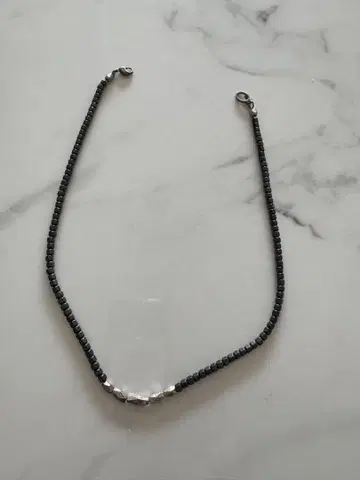 L.A.H. x 코란토테 목걸이 루체 블랙 목걸이 약 49cm