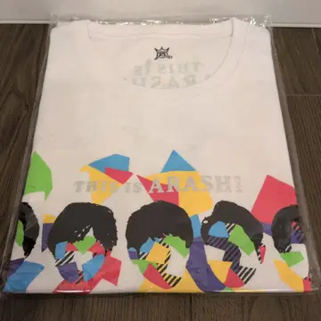 THIS IS ARASHI 티셔츠 (화이트)