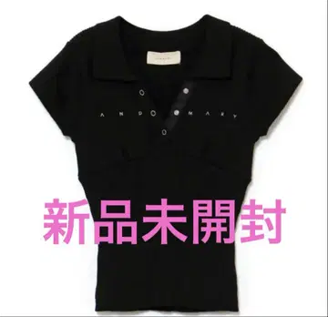 andmary Lindsay logo tops black