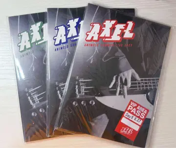 애니사마 2023 AXEL VIP 혜택 팜플렛
