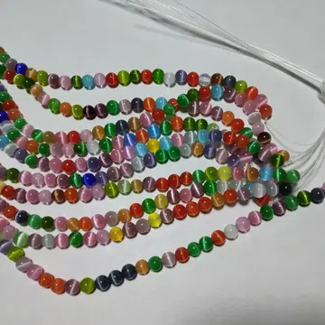캣츠아이 고양이눈 파워스톤 (10연 6mm)