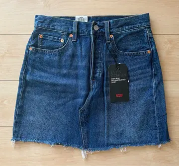 택 포함 새상품 Levi's 리바이스 데님 스커트 미니 스커트