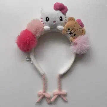 유니버셜 헬로키티 타이니참 머리띠