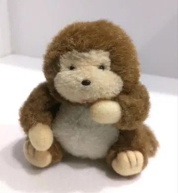 조이풀메이트 봉제 인형 마스코트 챠부마루 원숭이 레트로