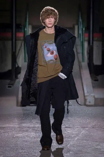 dries van noten 18aw 맨투맨 S