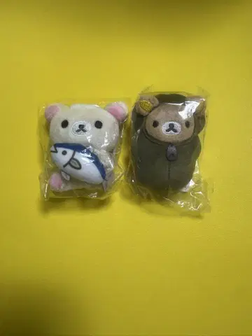 일식전 x 리락쿠마 한정 봉제인형 배지