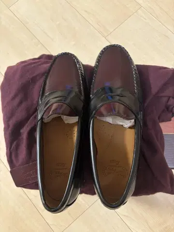 Bass weejuns 75주년 한정 로퍼 바이컬러