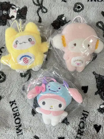 산리오 시크릿 마스코트 데코 백