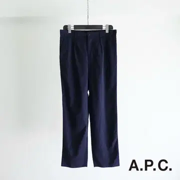 [프랑스제] 90년대 A.P.C. 울 개버딘 1턱 슬랙스