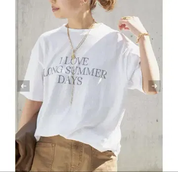 Deuxieme Classe 아메리카나 LOGO TEE