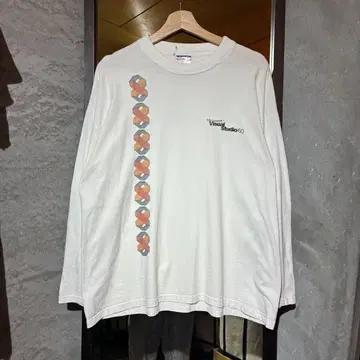 90's Micro Soft long sleeve tee 기업 T