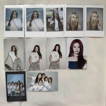 LE SSERAFIM 르세라핌 윤진 폴라로이드 트레이딩 카드