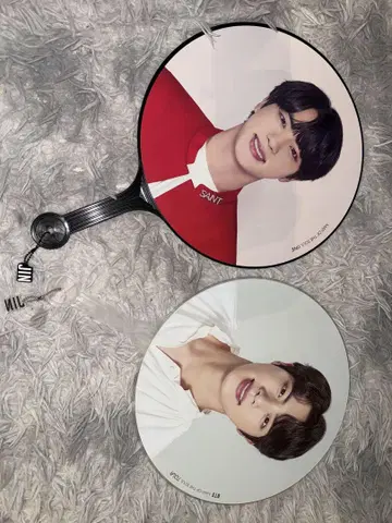 BTS 진 부채 세트
