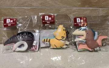 제일복권 쥬라기 월드 D상 봉제 인형 마스코트 3종 세트