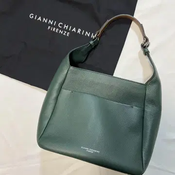 [새상품급] GIAKKICHIARINI 잔니 키아리니 핸드백 그린