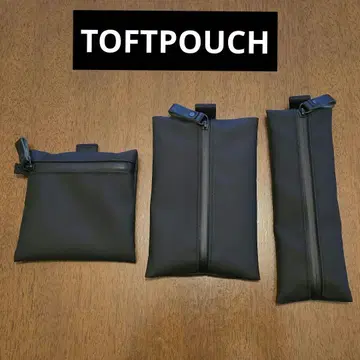 aso TOFTPOUCH (토프트파우치) 센터 지퍼 S 사이즈 롱
