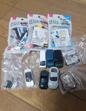 자동차 미니카 미니어처 캡슐 토이 가챠가챠 블록