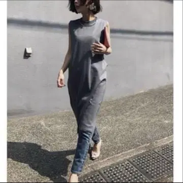 AMERI 레이어드 박스 원피스