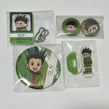 HUNTER x HUNTER 째릿 키링 캔뱃지 아크릴 스탠드 곤