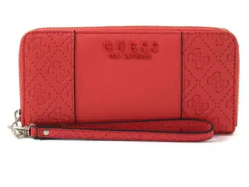 [미사용 새상품][당일 발송] GUESS (게스) 장지갑 레드 택 포함