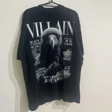 M doublet 25aw VILLAN COVER PRINT 티셔츠
