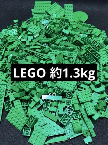 LEGO 그린 컬러 블록 등 묶음 판매 약 1.3kg