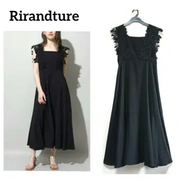 Rirandture 숄더 레이스 원피스