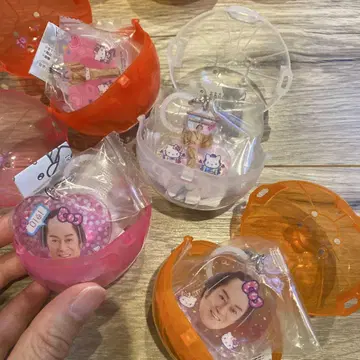 마츠켄 삼바 x 헬로키티 플랫 메지루시 액세서리