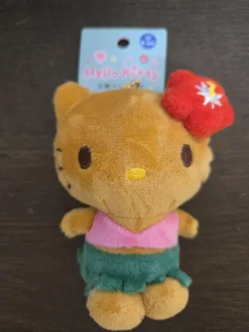 [새상품] 햇볕에 탄 키티 볼 체인 마스코트 하이비스커스