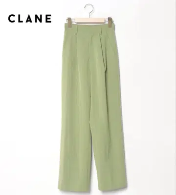 CLANE 슬릿 팬츠 그린 0 size 클라네