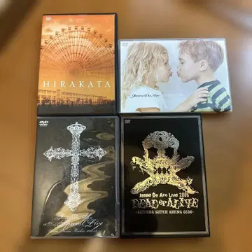 Janne Da Arc DVD 4매 세트 잔 다르크