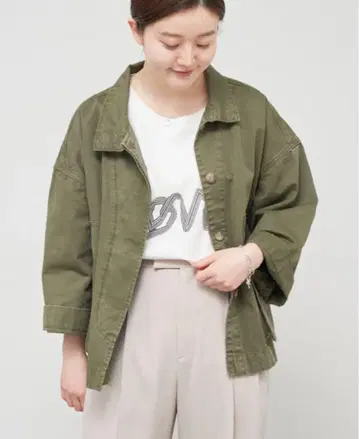이에나 라벤스살로너 캔버스 라이트 자켓