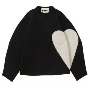 NKNIT pattern KNIT 하트 패턴 니트