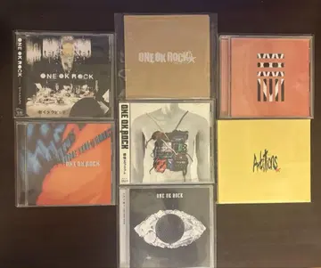 ONE OK ROCK 앨범 초회 한정판 포함 묶음 판매 7장 세트