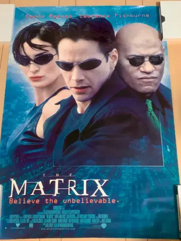 THE MATRIX 매트릭스 UK판? 특대형 포스터 키아누 리브스