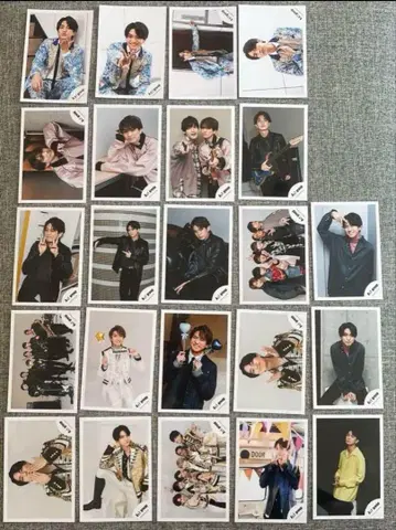 A! group 마사카도 요시노리 공식 사진 23매 세트