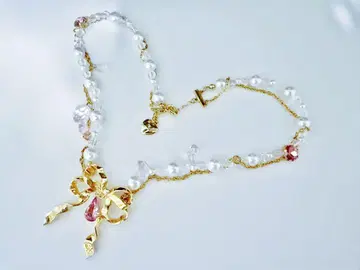 Angelic Pretty Romantic Jewelry 초커 골드