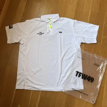 TFW49 택 포함 피케 셔츠 L 사이즈