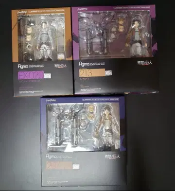 figma 진격의 거인 리바이 엘렌 청소