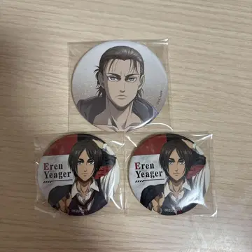 진격의 거인 엘렌 예거 캔뱃지 3세트